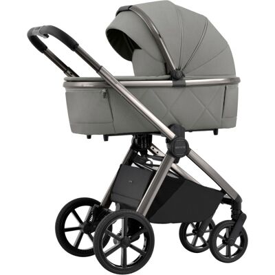 Carrello Omega * RABAT w koszyku * wózek 2w1 (Superb Grey, Silver) Carrello Omega * RABAT w koszyku * wózek 2w1 (Superb Grey, Silver)