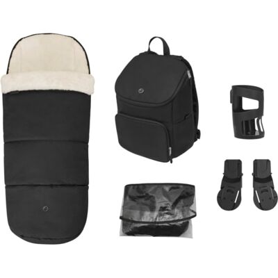 Maxi-Cosi Oxford zestaw akcesoriów do wózka (Twillic Black) Maxi-Cosi Oxford zestaw akcesoriów do wózka (Twillic Black)