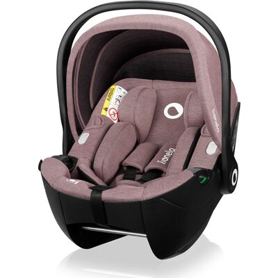 Lionelo Moxie i-Size - fotelik samochodowy dla niemowląt (40 - 87 cm 0 - 13 kg 0 - 15 miesięcy) (Pink Mauve) Lionelo Moxie i-Size - fotelik samochodowy dla niemowląt (40 - 87 cm 0 - 13 kg 0 - 15 miesięcy) (Pink Mauve)