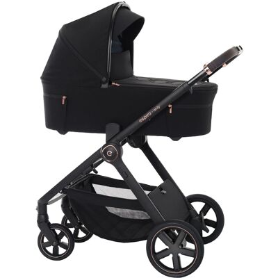 Espiro Only * Rabat w koszyku * wózek 2w1 głęboko-spacerowy (510 Stylish Black) Espiro Only * Rabat w koszyku * wózek 2w1 głęboko-spacerowy (510 Stylish Black)