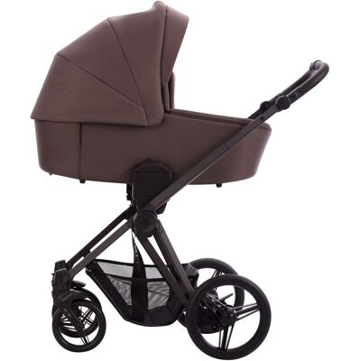 Bebetto Nuvio - wózek 2w1 głęboko-spacerowy (03, Brown) Bebetto Nuvio - wózek 2w1 głęboko-spacerowy (03, Brown)