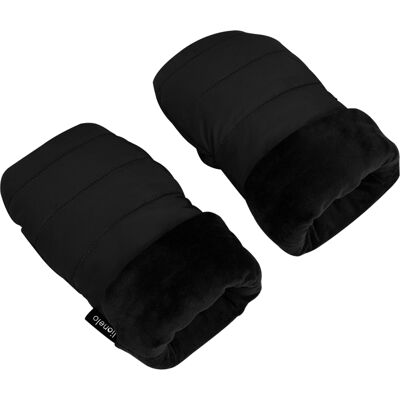 Lionelo Oli Handmuff rękawiczki do wózka (Black) Lionelo Oli Handmuff rękawiczki do wózka (Black)
