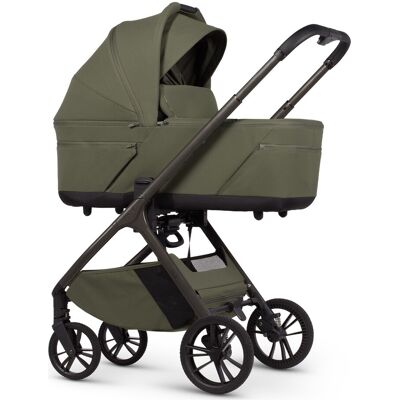 Venicci Tila - wózek 2w1 głęboko-spacerowy składany z gondolą (Olive) Venicci Tila - wózek 2w1 głęboko-spacerowy składany z gondolą (Olive)