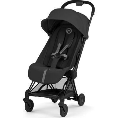 Cybex Coya - kompaktowy wózek spacerowy do samolotu (Sepia Black, Black) Cybex Coya - kompaktowy wózek spacerowy do samolotu (Sepia Black, Black)