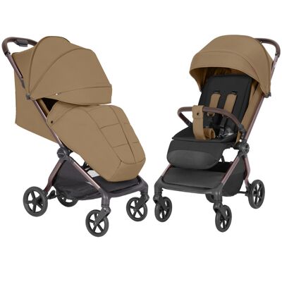 Carrello Atom M 2.0 * RABAT w koszyku * wózek spacerowy (Crust Brown) Carrello Atom M 2.0 * RABAT w koszyku * wózek spacerowy (Crust Brown)