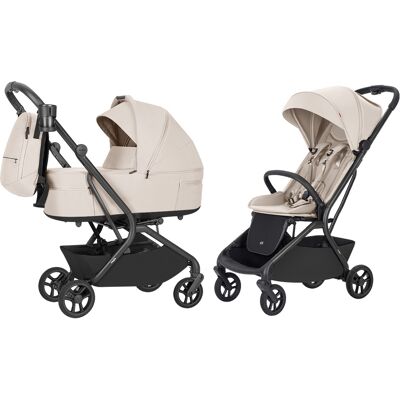 Carrello Magia 2.0 - wózek do samolotu 2w1 (Laguna Beige) Carrello Magia 2.0 - wózek do samolotu 2w1 (Laguna Beige)