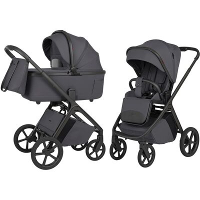 Carrello Vector F - wózek 2w1 ze składaną gondolą (Ample Grey) Carrello Vector F - wózek 2w1 ze składaną gondolą (Ample Grey)
