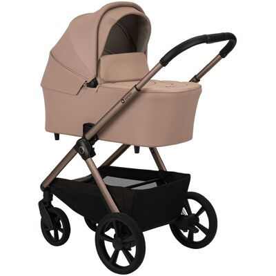 Lionelo Carmine 2w1 wózek głęboko-spacerowy (Beige Sand) Lionelo Carmine 2w1 wózek głęboko-spacerowy (Beige Sand)