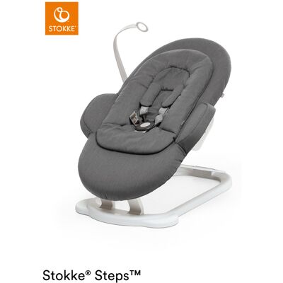 Stokke - Steps Wippe - Ciemny szary - Bujalnik niemowlęcy Stokke - Steps Wippe - Ciemny szary - Bujalnik niemowlęcy