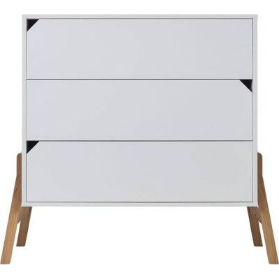Bellamy Lotta komoda 3-szuflady Snow Bellamy Lotta komoda 3-szuflady Snow