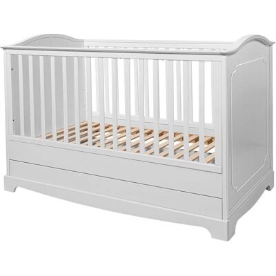 Bellamy Royal łóżeczko 140x70 z szufladą Timeless White Bellamy Royal łóżeczko 140x70 z szufladą Timeless White