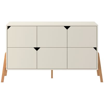 Bellamy Lotta komoda 6-szufladowa Latte Bellamy Lotta komoda 6-szufladowa Latte