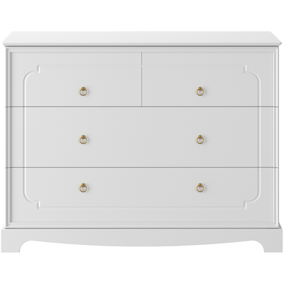 Bellamy Royal komoda 4-szufladowa Timeless White Bellamy Royal komoda 4-szufladowa Timeless White