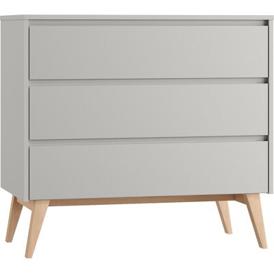 Pinio Swing komoda 3-szufladowa Szary Pinio Swing komoda 3-szufladowa Szary