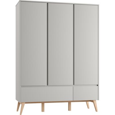 Pinio Swing szafa 3-drzwiowa Szary Pinio Swing szafa 3-drzwiowa Szary