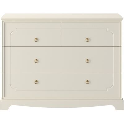 Bellamy Royal komoda 4-szufladowa Latte Bellamy Royal komoda 4-szufladowa Latte