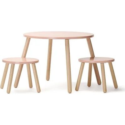 Kids Concept Zestaw Stol i Biurko dla Dzieci - Brzoskwinia Kids Concept Zestaw Stol i Biurko dla Dzieci - Brzoskwinia