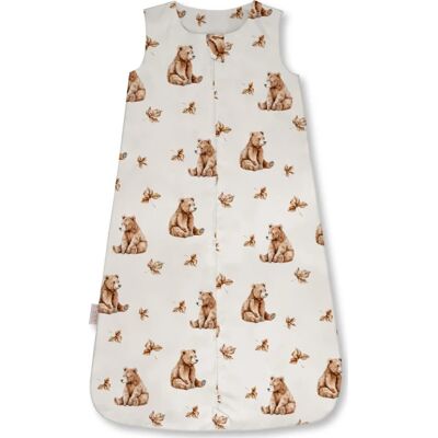 Waldin bambusowy śpiworek dla niemowlaka 0.5 tog 6-18 m. Niedźwiadki Beige Waldin bambusowy śpiworek dla niemowlaka 0.5 tog 6-18 m. Niedźwiadki Beige