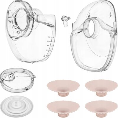 Lionelo Fidi Free Slim Spare Parts Set zestaw części zamiennych do laktatora Lionelo Fidi Free Slim Spare Parts Set zestaw części zamiennych do laktatora