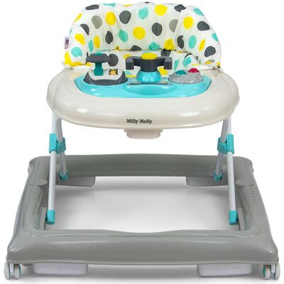 Milly Mally Baby Walker Patrol Dots - Spacer dla dzieci Milly Mally Baby Walker Patrol Dots - Spacer dla dzieci