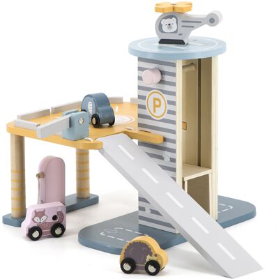 Viga Toys PolarB Parking i Garaż z Helikopterem Viga Toys PolarB Parking i Garaż z Helikopterem
