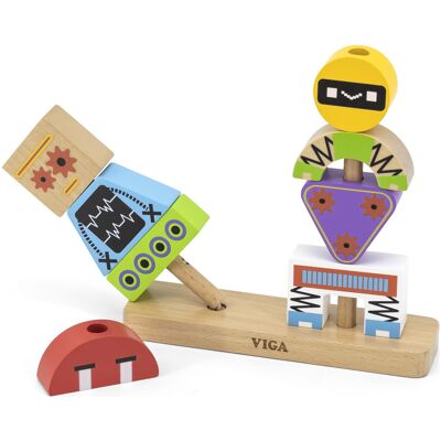 Viga klocki do ukladania Roboty Viga klocki do ukladania Roboty