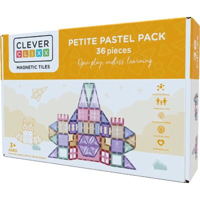 Cleverclixx klocki magnetyczne Petite Pastel Pack 36 el. Cleverclixx klocki magnetyczne Petite Pastel Pack 36 el.