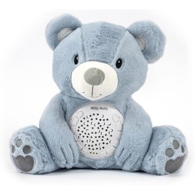 Milly Mally Milly zabawka pluszowa z projektorem Bear Blue Milly Mally Milly zabawka pluszowa z projektorem Bear Blue