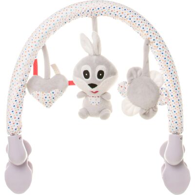 Play & Edu Play & Edu Plush Arch pluszowy pałąk Rabbit R12 Play & Edu Play & Edu Plush Arch pluszowy pałąk Rabbit R12