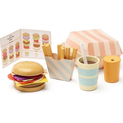 Kids Concept zestaw restauracja menu hamburgerowe Kids Concept zestaw restauracja menu hamburgerowe