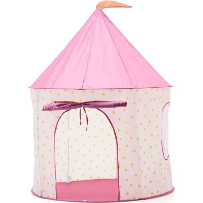 Kids Concept Namiot do zabawy w kropki różowy Kids Concept Namiot do zabawy w kropki różowy