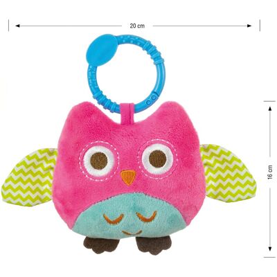 Milly Mally Happy Owl zawieszka pluszowa sówka Pink Milly Mally Happy Owl zawieszka pluszowa sówka Pink