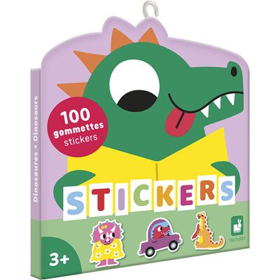 Janod naklejki wielorazowe 100 szt. Dinozaury 3+ Janod naklejki wielorazowe 100 szt. Dinozaury 3+