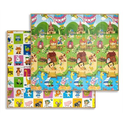 Milly Mally Play mata piankowa składana T1 Colourful Animals Milly Mally Play mata piankowa składana T1 Colourful Animals