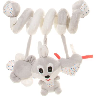 Play & Edu Play & Edu Spiral Toy spirala pluszowa Rabbit R07 Play & Edu Play & Edu Spiral Toy spirala pluszowa Rabbit R07