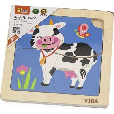 Viga puzzle na podkładce Krówka Viga puzzle na podkładce Krówka