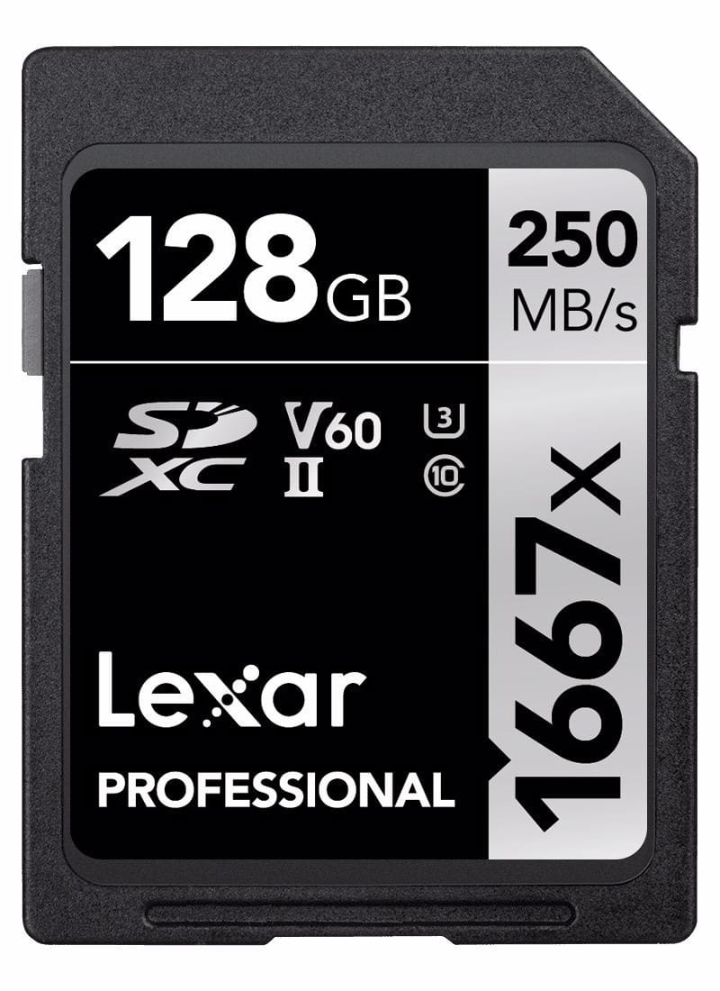 Lexar Karta pamięci Lexar SD 128GB 1667x (250MB/s)