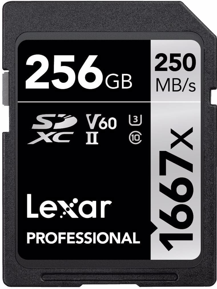 Lexar Karta Lexar Pro 1667X 256 GB SDXC UHS-II U3