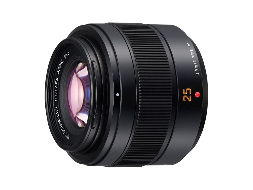 Panasonic Obiektyw Panasonic Lumix Leica DG Summilux 25mm f/1.4 II   (w magazynie) + filtr Marumi UV (CL) 46mm gratis