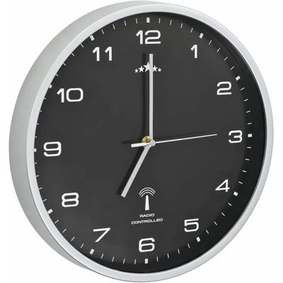 Edinos Klasyczny czarny zegar wiszący 31 cm M0-N49 Edinos Klasyczny czarny zegar wiszący 31 cm M0-N49
