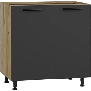 Edinos Szafka kuchenna dolna dąb craft + antracyt N3-E01 Edinos Szafka kuchenna dolna dąb craft + antracyt N3-E01