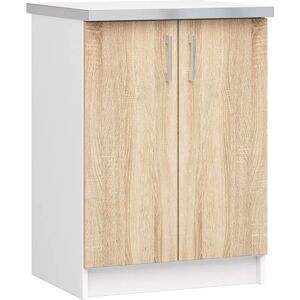 Edinos Dolna szafka kuchenna z półkami 60 cm dąb sonoma G9-M70 Edinos Dolna szafka kuchenna z półkami 60 cm dąb sonoma G9-M70
