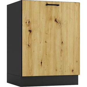 Edinos Szafka do zabudowy zlewu 60 cm grafit + dąb artisan E2-P49 Edinos Szafka do zabudowy zlewu 60 cm grafit + dąb artisan E2-P49