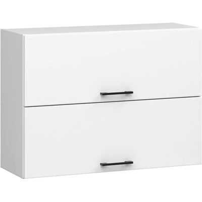 Edinos Biała górna szafka kuchenna z podwójnym frontem 80 cm R3-R54 Edinos Biała górna szafka kuchenna z podwójnym frontem 80 cm R3-R54