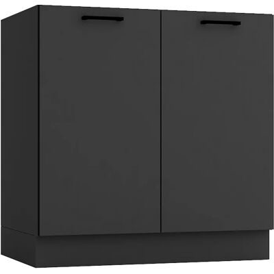 Edinos Szafka Kuchenna Stojąca 80 Cm Grafit C9-P10 Edinos Szafka Kuchenna Stojąca 80 Cm Grafit C9-P10