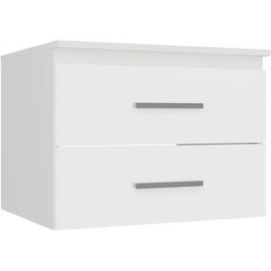 Edinos Biała szafka łazienkowa z szufladami 60 cm K2-W16 Edinos Biała szafka łazienkowa z szufladami 60 cm K2-W16
