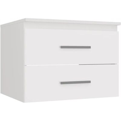 Edinos Biała szafka łazienkowa z szufladami 60 cm K2-W16 Edinos Biała szafka łazienkowa z szufladami 60 cm K2-W16