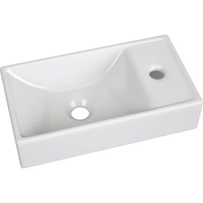 Edinos Ceramiczna umywalka prostokątna C8-H90 Edinos Ceramiczna umywalka prostokątna C8-H90