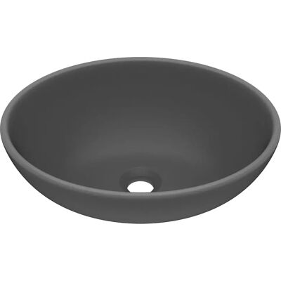 Edinos Ceramiczna umywalka nablatowa ciemnoszary mat D6-W29 Edinos Ceramiczna umywalka nablatowa ciemnoszary mat D6-W29