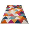 Profeos Kolorowy nowoczesny dywan w trójkąty - Caso 6X